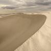 White Sands NM in cloud